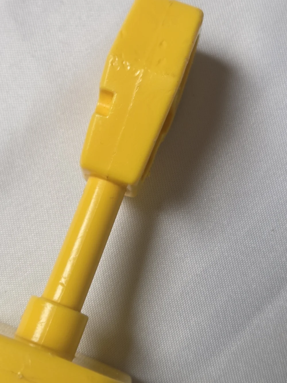 Vintage Fisher Price Little People Yellow Parking Meter Play Family Town City‎